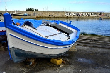 BARCHE da PESCA fotografie di Giulio Azzarello &copy;2019.