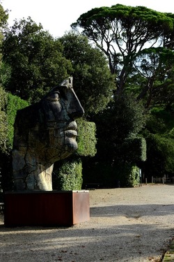 IGOR MITORAJ Giardino di Boboli. Fotografie di Giulio Azzarello &copy;2022.