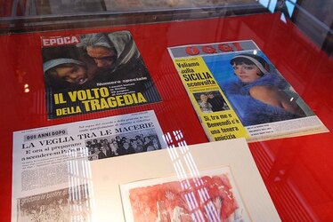 MUSEO della Memoria DEL BELICE a S.Margherita del Belice. Fotografie di Giulio Azzarello &copy;2014.