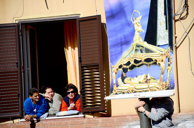 PROCESSIONI religiose per la Pasqua a Palermo. Fotografie di Giulio Azzarello ©2016. PROCESSIONI religiose per la Pasqua a Palermo. Fotografie di Giulio Azzarello ©2016.