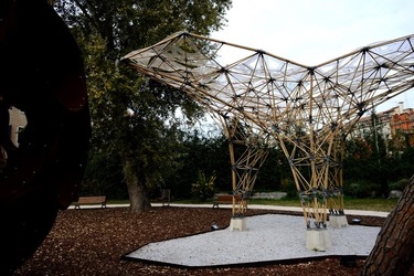 VENEZIA installazioni collaterali Biennale di Architettura Contemporanea. Fotografie di Giulio Azzarello &copy;2022.