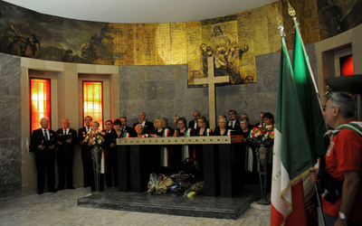 IL SACRARIO DI MARZABOTTO panoramiche e particolari. Fotografie di Giulio Azzarello &copy;2014.