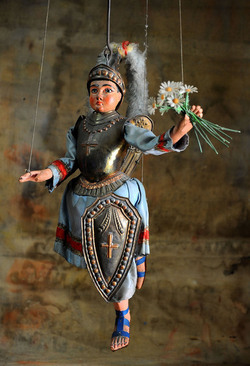 OPERA DEI PUPI dei maestri Mimmo e Nino Cuticchio. Fotografie di Giulio Azzarello &copy;2014.