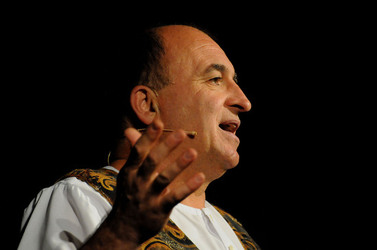 MARCO RENZI e il suo teatro. Fotografie di Giulio Azzarello ©2014.