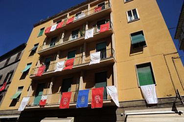 SANTA ROSA a Viterbo. Fotografie di Giulio Azzarello &copy;2014.