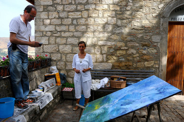 ESTEMPORANEA DI PITTURA fotografie di Giulio Azzarello ©2014. ESTEMPORANEA DI PITTURA fotografie di Giulio Azzarello ©2014.