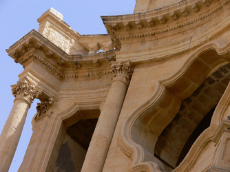 IL BAROCCO DI NOTO in Sicilia panoramiche e particolari. Fotografie di Giulio Azzarello &copy;2014.
