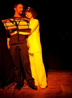 CLOCHARD uno spettacolo di e con Ludovico Caldarera. Fotografie di Giulio Azzarello &copy;2017.