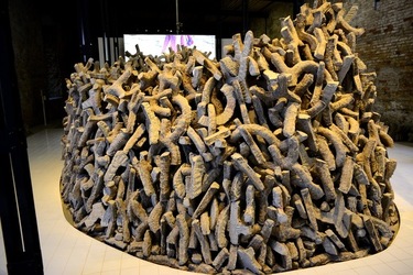 VENEZIA Padiglione Emirati Arabi Arsenale. Biennale Arch. Cont. Fotografie di Giulio Azzarello &copy;2022.