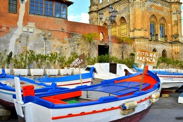 BARCHE da PESCA fotografie di Giulio Azzarello &copy;2019.