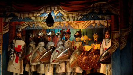 SAN FRANCESCO all Opera dei Pupi di Mimmo Cuticchio. Ogni momento fotografie di Giulio Azzarello &copy;2014.