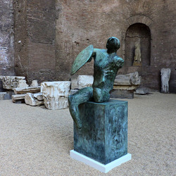 HENRY MOORE mostra a Roma Fotografie di Giulio Azzarello &copy;2016.