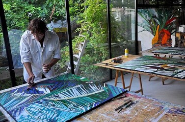 GIORNATA DEL CONTEMPORANEO artisti. Foto di Giulio Azzarello &copy;2014.