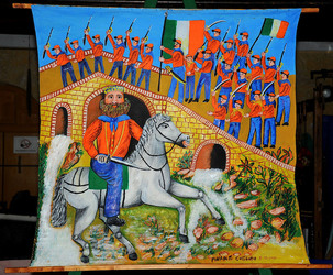 OPERA DEI PUPI dei maestri Mimmo e Nino Cuticchio. Fotografie di Giulio Azzarello &copy;2014.