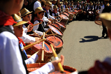 Tamburai siciliani di Agrigento. Fotografie di Giulio Azzarello &copy;2017.