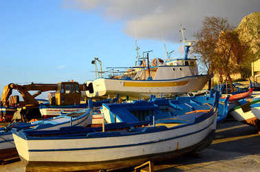 BORGATA MARINARA di SFERRACAVALLO in Sicilia. Fotografie di Giulio Azzarello &copy;2106.