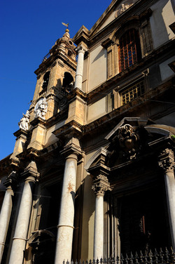 CHIESA S.IGNAZIO all Olivella a Palermo. Fotografie di Giulio Azzarello ©2014.