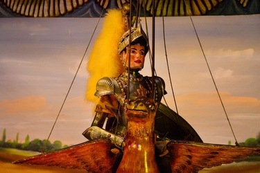 OPERA dei PUPI di Mimmo e Giacomo Cuticchio. Fotografia di Giulio Azzarello ©2020. OPERA dei PUPI di Mimmo e Giacomo Cuticchio. Fotografia di Giulio Azzarello ©2020.