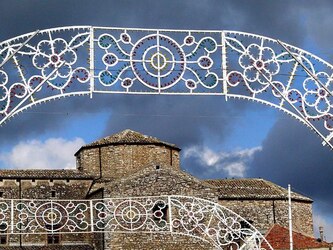 PALAZZO ADRIANO in provincia di Agrigento. Fotografie di Giulio Azzarello &copy;2014.