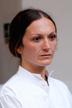 VANESSA BEECROFT allo Spasimo di Palermo alcuni momenti. Fotografie di Giulio Azzarello &copy;2014.