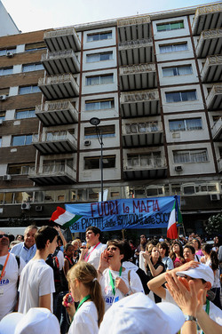 GIORNATE FALCONE E BORSELLINO a Palermo ogni anno. Fotografia di Giulio Azzarello &copy;2014.
