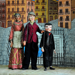 OPERA DEI PUPI dei maestri Mimmo e Nino Cuticchio. Fotografie di Giulio Azzarello &copy;2014.