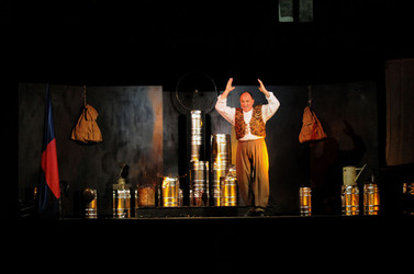 MARCO RENZI e il suo teatro. Fotografie di Giulio Azzarello ©2014.