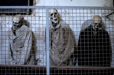 LE CATACOMBE dei cappuccini a Palermo in Sicilia. Fotografie di Giulio Azzarello &copy;2014.