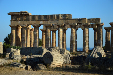 SELINUNTE il sito e parco archeologico. Fotografie di Giulio Azzarello &copy;2014.