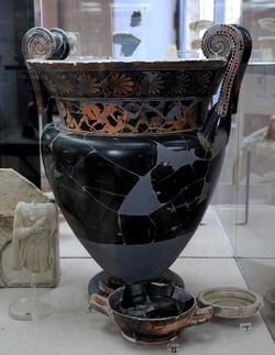 LA VENERE DI MORGANTINA e il suo ritorno dagli USA al museo archeologico di Aidone. Fotografie di Giulio Azzarello &copy;2014.