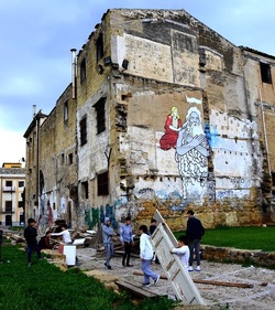 LA VAMPA DI SAN GIUSEPPE a Palermo. Fotografie di Giulio Azzarello ©2018. LA VAMPA DI SAN GIUSEPPE a Palermo. Fotografie di Giulio Azzarello ©2018.