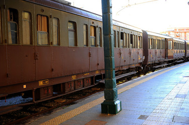 Il treno storico delle ferrovie italiane. Fotografie di Giulio Azzarello &copy;2017.