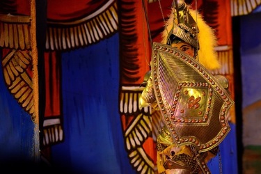 OPERA dei PUPI di Mimmo e Giacomo Cuticchio. Fotografia di Giulio Azzarello ©2020. OPERA dei PUPI di Mimmo e Giacomo Cuticchio. Fotografia di Giulio Azzarello ©2020.