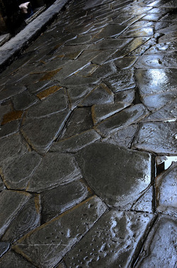 LASTRICATO nel centro storico di Firenze. Fotografie di Giulio Azzarello &copy;2016.