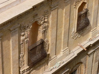 IL BAROCCO DI NOTO in Sicilia panoramiche e particolari. Fotografie di Giulio Azzarello &copy;2014.