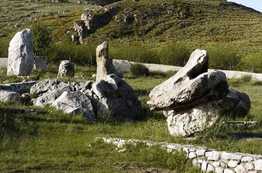 PORTELLA della Ginestra in Sicilia. Fotografie di Giulio Azzarello &copy;2014.