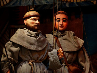 SAN FRANCESCO all Opera dei Pupi di Mimmo Cuticchio. Ogni momento fotografie di Giulio Azzarello &copy;2014.