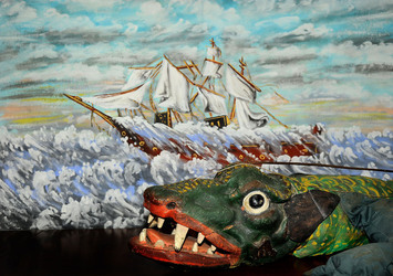 OPERA DEI PUPI dei maestri Mimmo e Nino Cuticchio. Fotografie di Giulio Azzarello &copy;2014.