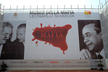 MUSEO DELLA MAFIA a Salemi. Fotografie di Giulio Azzarello 2014.