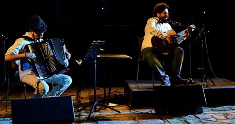 GIUSEPPE di BELLA artista musicista. Fotografie di Giulio Azzarello &copy;2020.