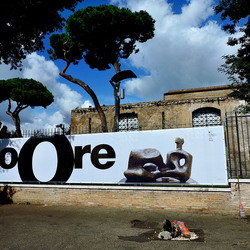 HENRY MOORE mostra a Roma Fotografie di Giulio Azzarello &copy;2016.