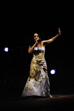 NOA artista musicista israeliana. Fotografie di Giulio Azzarello &copy;2014.