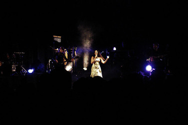 NOA artista musicista israeliana. Fotografie di Giulio Azzarello &copy;2014.