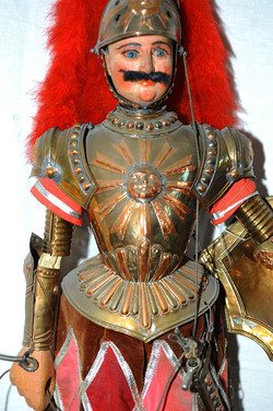 PUPI SICILIANI del 900 e dell 800. Collezione Cuticchio BIS . Fotografie di Giulio Azzarello &copy;2014.
