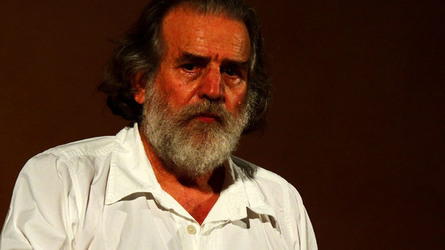 CARLO MAGNO spettacolo epico di e con Mimmo Cuticchio. Fotografie di Giulio Azzarello &copy;2014.