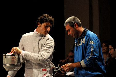 ESERCIZIO DI SCHERMA fotografie di Giulio Azzarello &copy;2014.