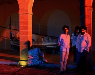 GIUSEPPE di BELLA artista musicista. Fotografie di Giulio Azzarello &copy;2020.