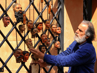 MIMMO CUTICCHIO puparo siciliano ritratti. Fotografie di Giulio Azzarello &copy;2014.