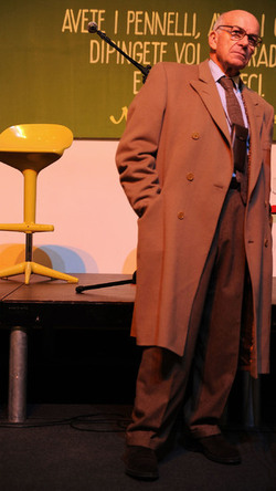 FAUSTO BERTINOTTI politico. Fotografie di Giulio Azzarello &copy;2014.