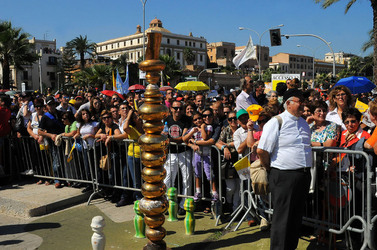 IL PAPA A PALERMO Papa Bendetto XVI. Fotografie di Giulio Azzarello ©2010 14.